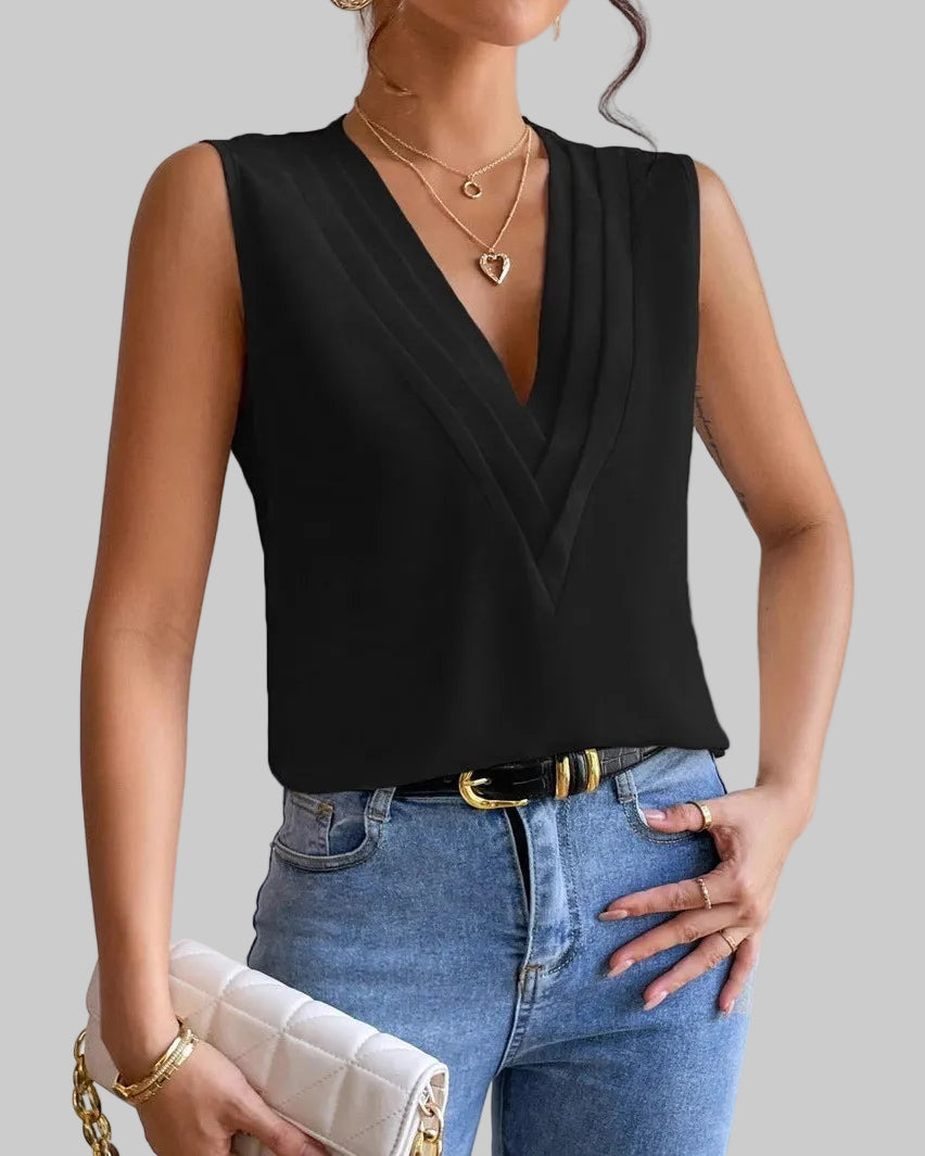 Nuvoir – Top Elegante con Scollo a V