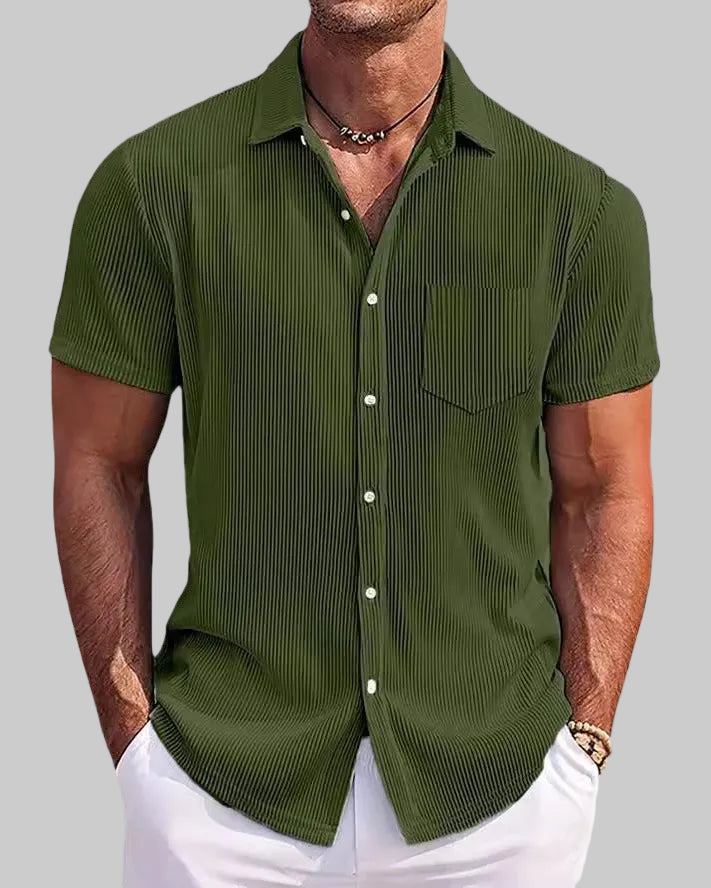 Nuvoir – Camicia a Righe Essenziale