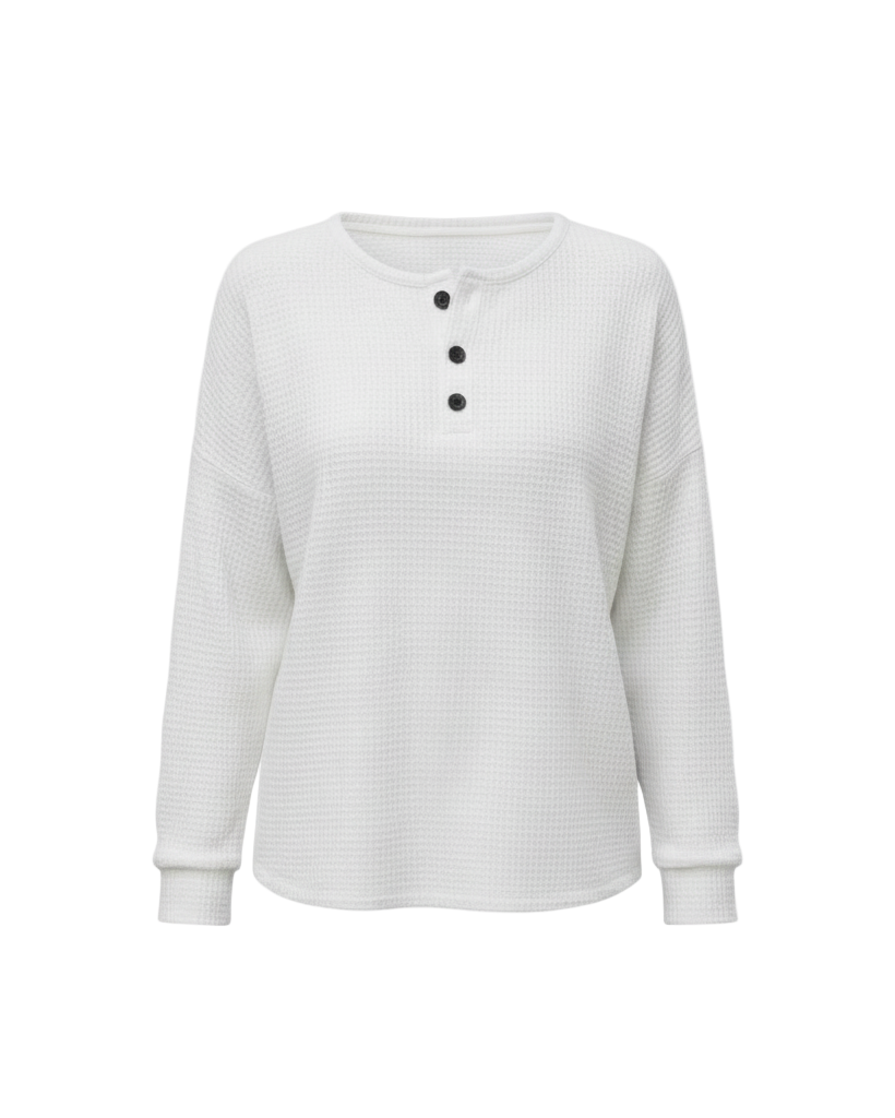 Nuvoir – Maglia Henley Termica da Donna
