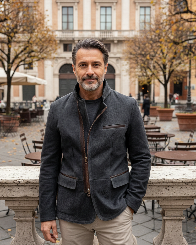 Nuvoir - Giacca da Uomo – Calda ed Elegante