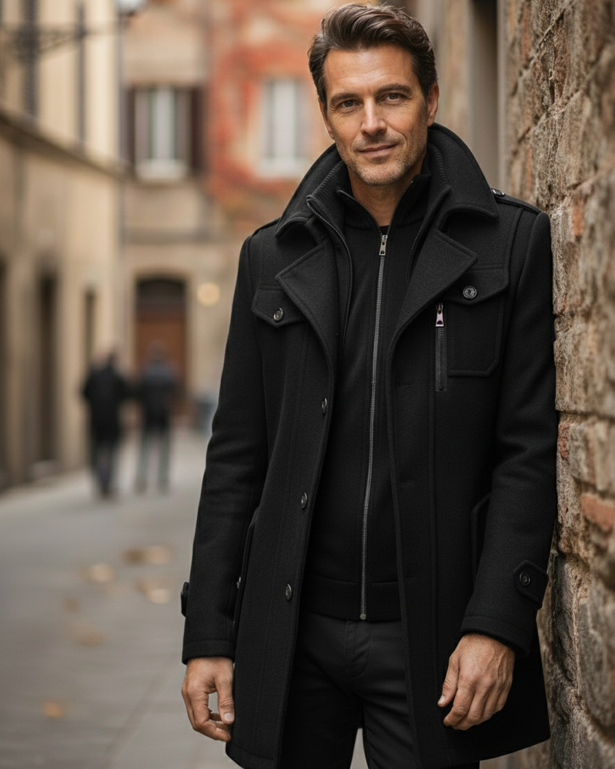 Nuvoir - Cappotto Invernale Elegante da Uomo