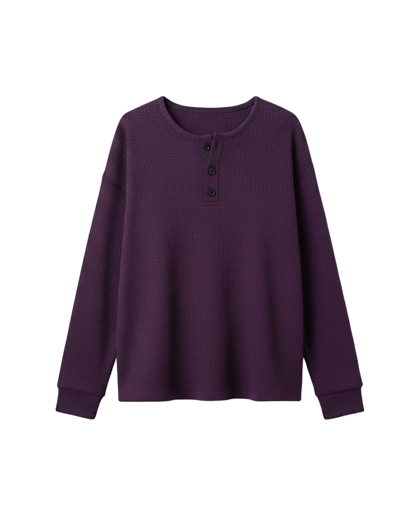 Nuvoir – Maglia Henley Termica da Donna