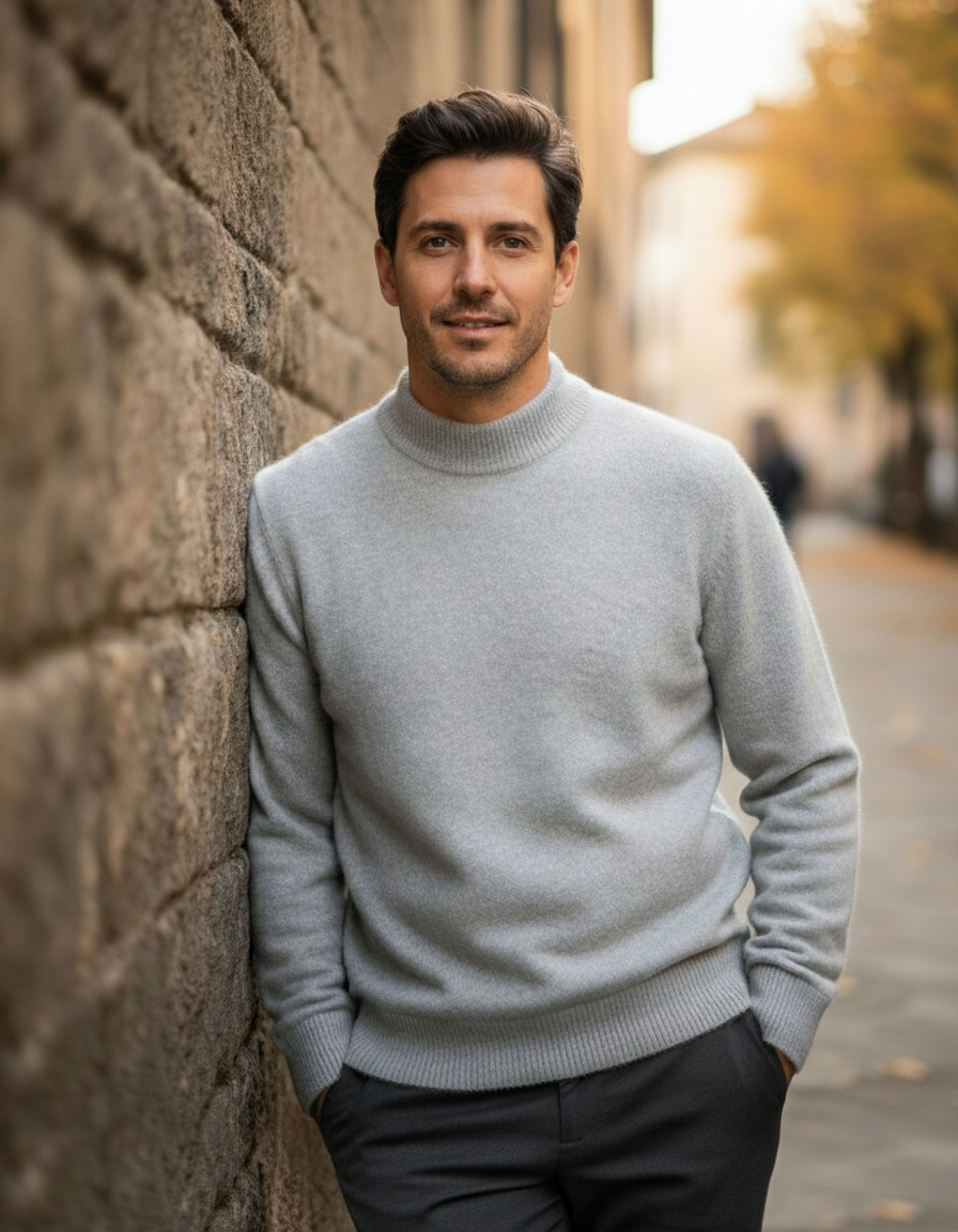 Nuvoir - Maglione Girocollo in Lana