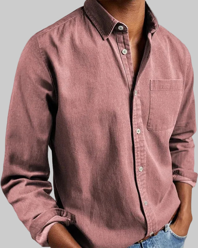 Nuvoir – Camicia in Cotone Essenziale