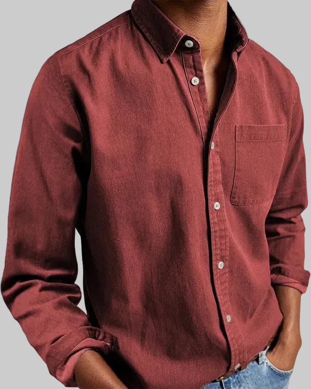 Nuvoir – Camicia in Cotone Essenziale