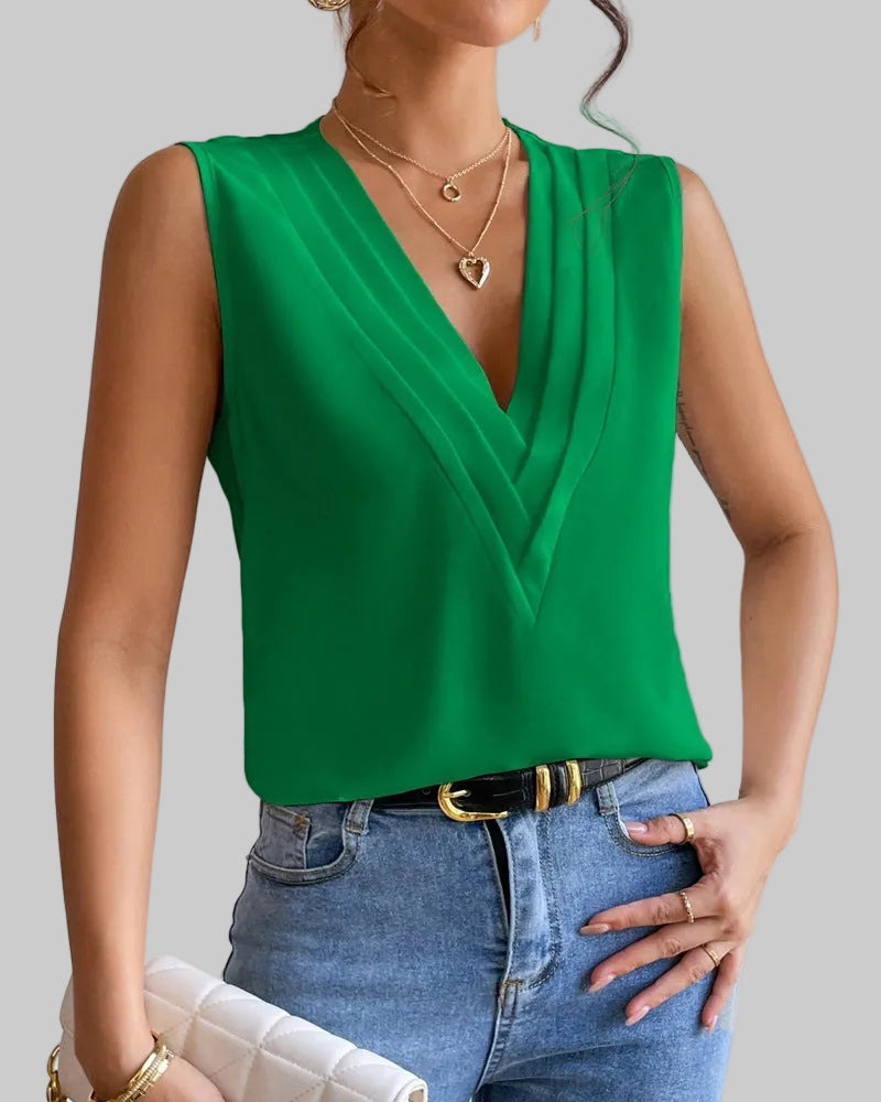Nuvoir – Top Elegante con Scollo a V