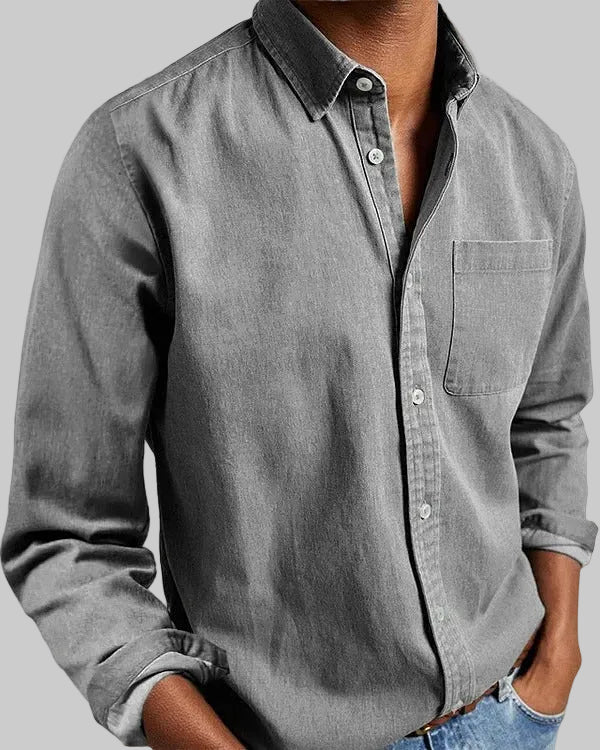 Nuvoir – Camicia in Cotone Essenziale