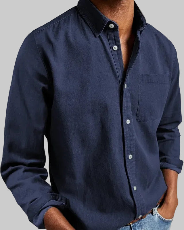 Nuvoir – Camicia in Cotone Essenziale