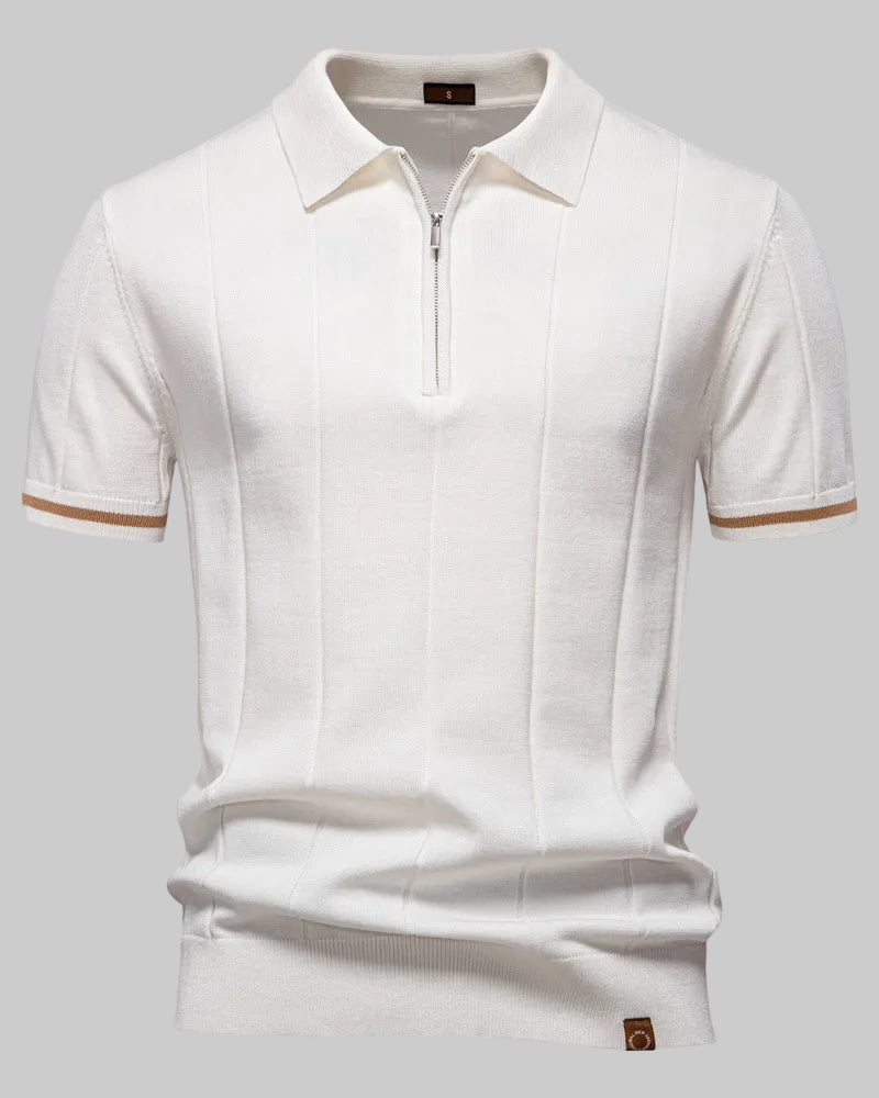 Nuvoir – Polo con Zip Essenziale
