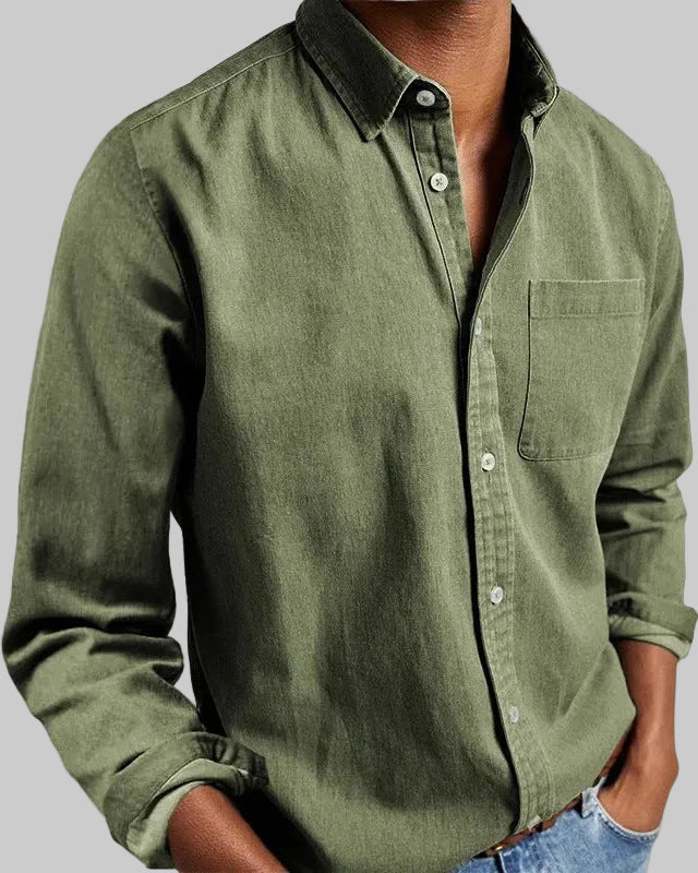 Nuvoir – Camicia in Cotone Essenziale