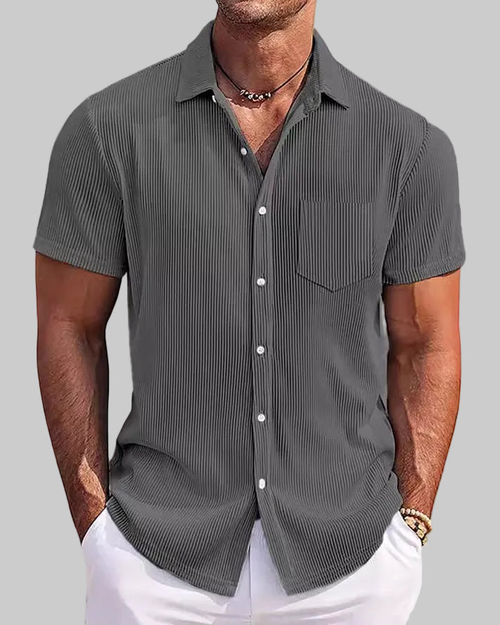 Nuvoir – Camicia a Righe Essenziale