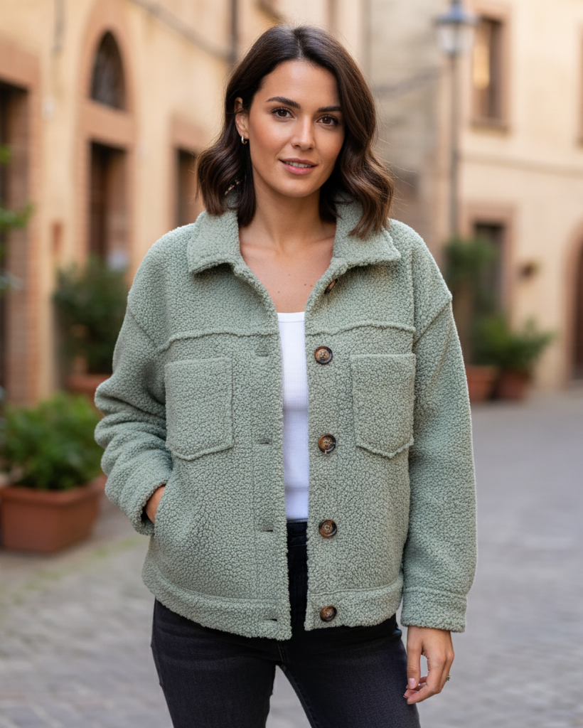 Nuvoir - Giacca Teddy Donna Invernale