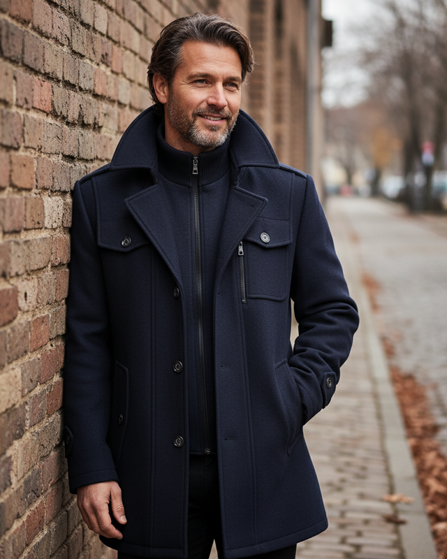 Nuvoir - Cappotto Invernale Elegante da Uomo