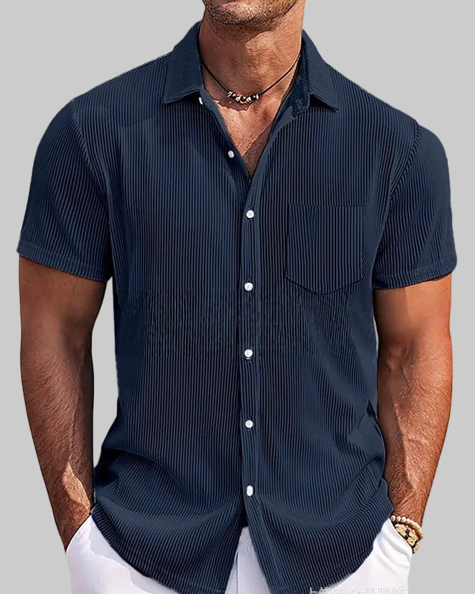 Nuvoir – Camicia a Righe Essenziale