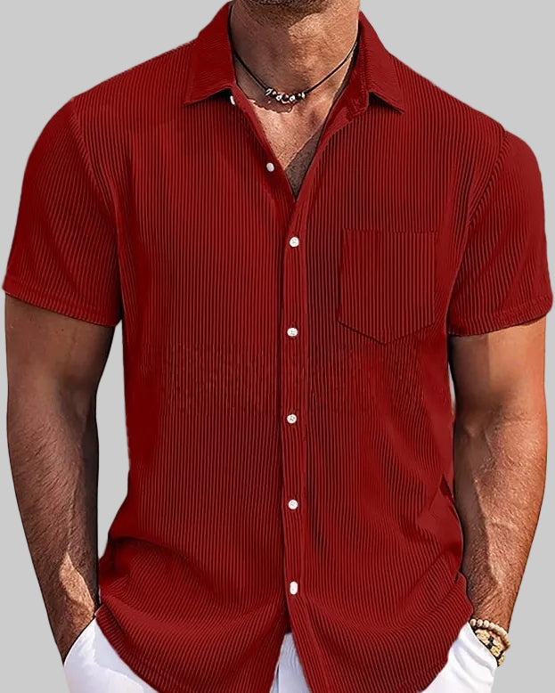 Nuvoir – Camicia a Righe Essenziale